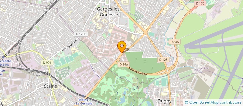 localisation de l'entreprise DISTRICT PROTECTION SECURITE à GARGES-LES-GONESSE