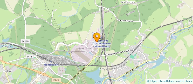 localisation de l'entreprise DISTRICT SAONE-ET-LOIRE DE FOOTBALL à TORCY