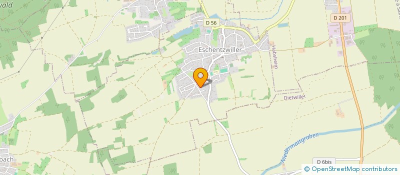 localisation de l'entreprise DISTRICT UNITED (DU)  ZIMMERSHEIM