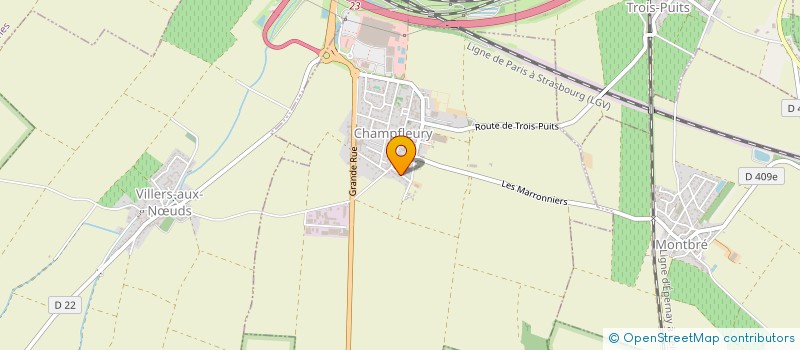 localisation de l'entreprise DISTRICT VESLE MONTAGNE DE REIMS à SILLERY