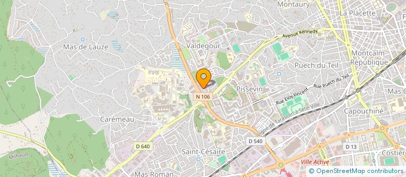 localisation de l'entreprise DISTRICT30 SPORT  NIMES