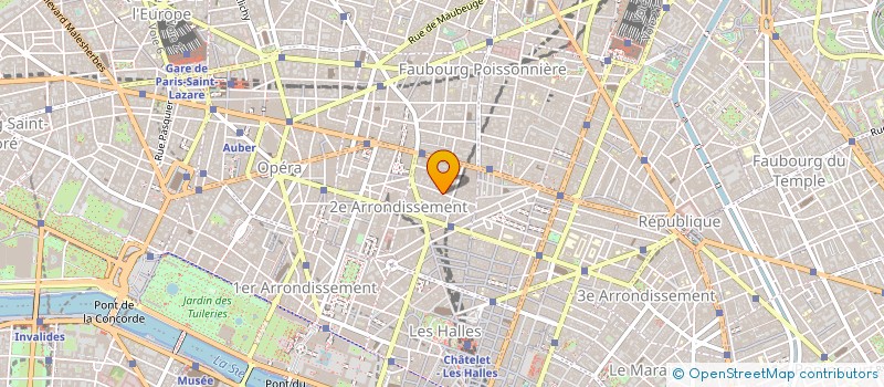 localisation de l'entreprise DISTRICUP à PARIS