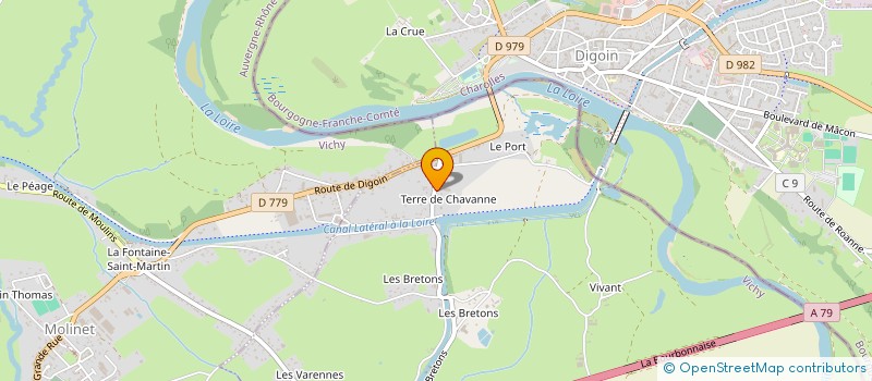 localisation de l'entreprise DISTRIFAB à CHASSENARD