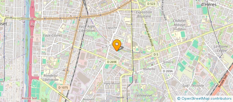localisation de l'entreprise DISTRIFIX à GRENOBLE