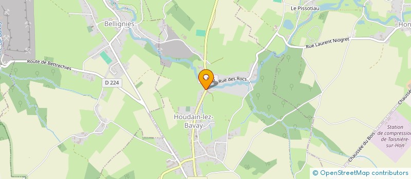localisation de l'entreprise DISTRIFORM SARL à HOUDAIN-LEZ-BAVAY
