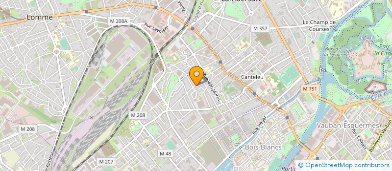 localisation de l'entreprise DISTRIFRAIS à LILLE