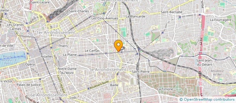 localisation de l'entreprise DISTRIJI à MARSEILLE