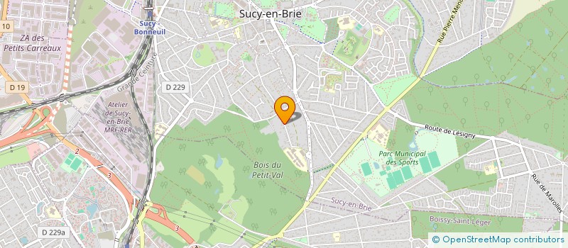 localisation de l'entreprise DISTRIJOFFRE à SUCY-EN-BRIE