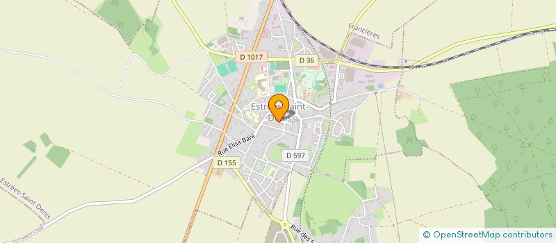 localisation de l'entreprise DISTRIKA  ESTREES-SAINT-DENIS