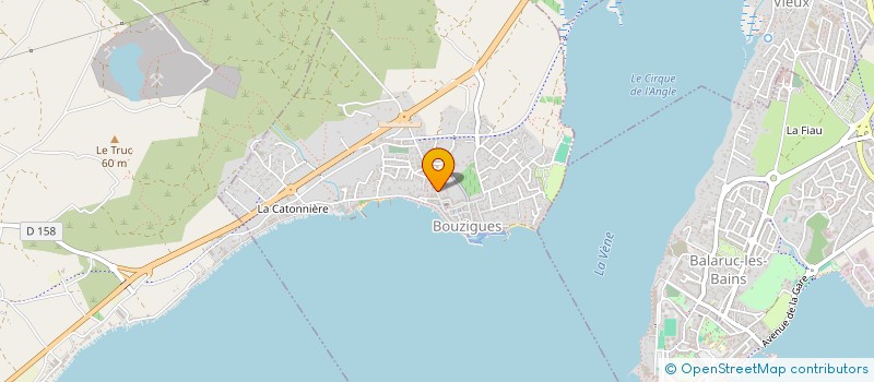 localisation de l'entreprise DISTRIKOM  BOUZIGUES