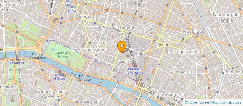 localisation de l'entreprise DISTRILA à PARIS