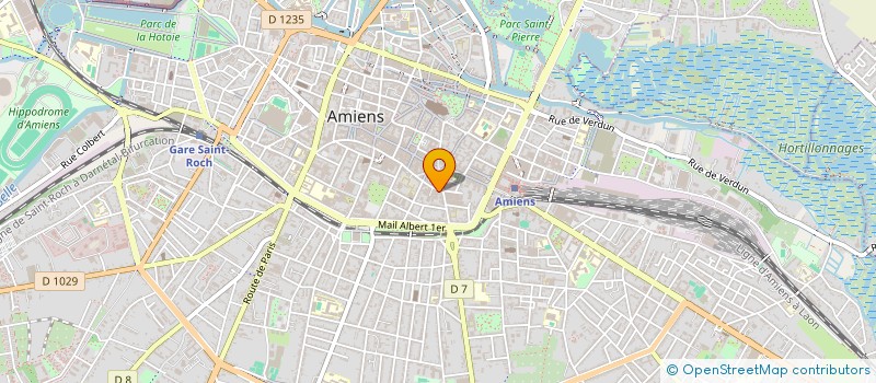 localisation de l'entreprise DISTRILAB à AMIENS