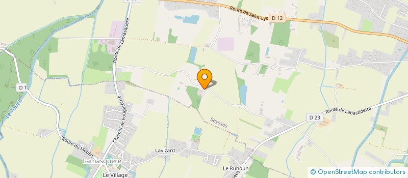 localisation de l'entreprise DISTRILAB31  SEYSSES