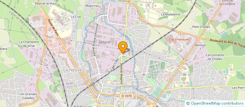localisation de l'entreprise DISTRILAET 2.0 à BOURG-EN-BRESSE