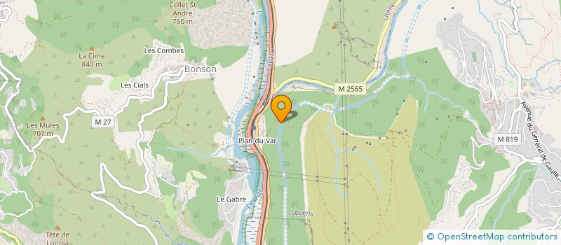 localisation de l'entreprise DISTRILAND  COLOMARS