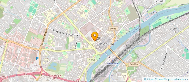 localisation de l'entreprise DISTRILAND à THIONVILLE