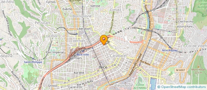 localisation de l'entreprise DISTRILEPANTE à NICE