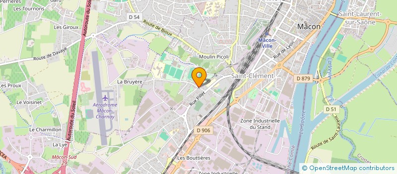 localisation de l'entreprise DISTRIMAC 1  MACON