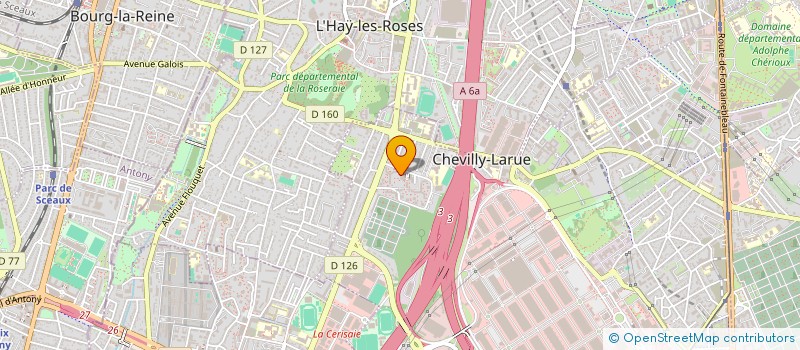 localisation de l'entreprise DISTRIMARKET à CHEVILLY-LARUE
