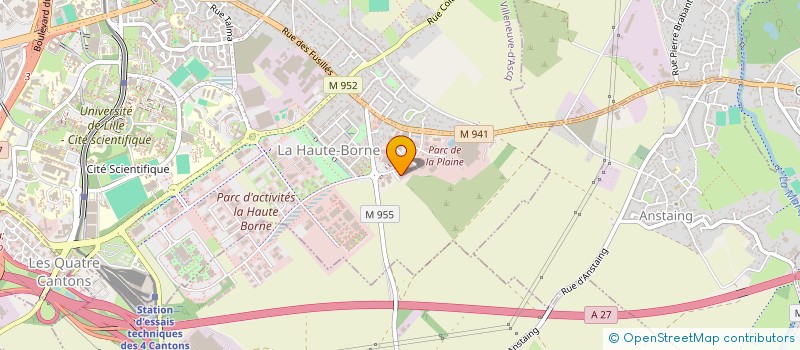 localisation de l'entreprise DISTRIMARKS  VILLENEUVE-D'ASCQ