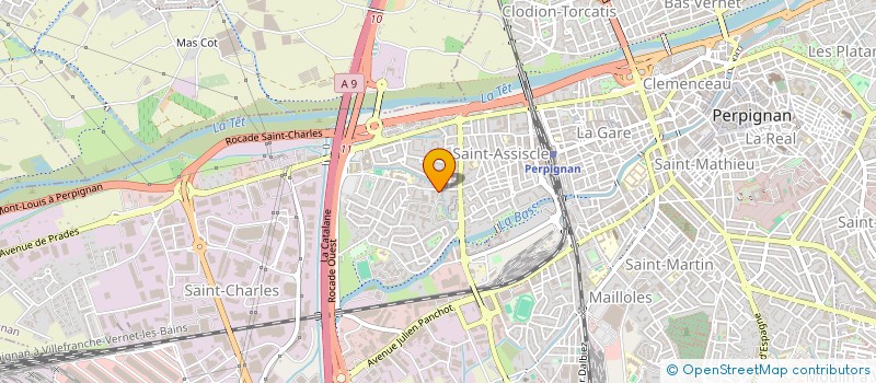 localisation de l'entreprise DISTRIMAS à PERPIGNAN
