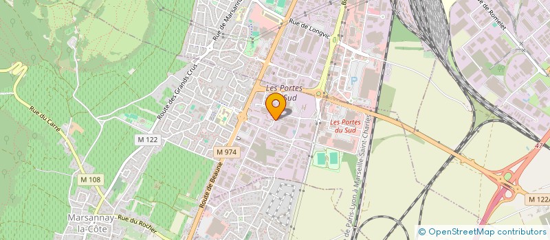 localisation de l'entreprise DISTRIMATIC à MARSANNAY-LA-COTE
