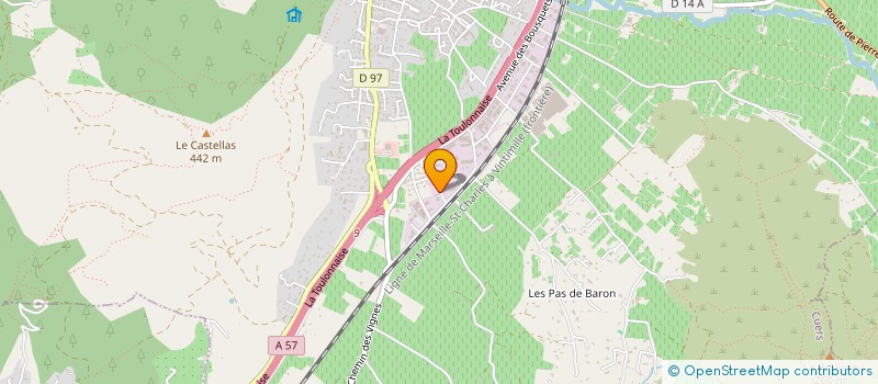 localisation de l'entreprise DISTRIMATOS  CUERS