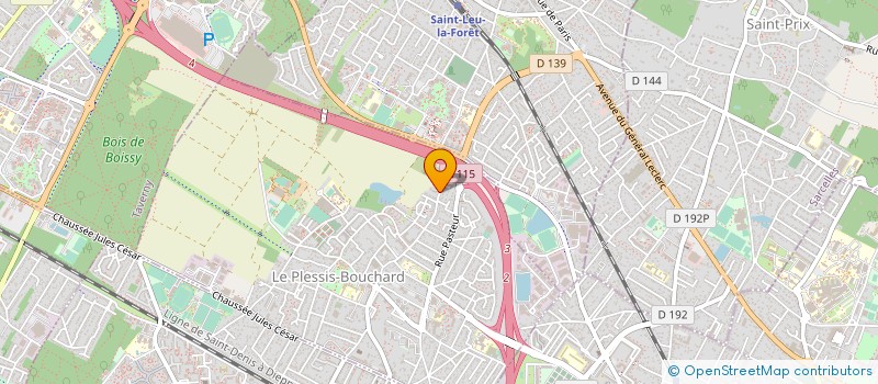 localisation de l'entreprise DISTRIMEDIA  LE PLESSIS-BOUCHARD