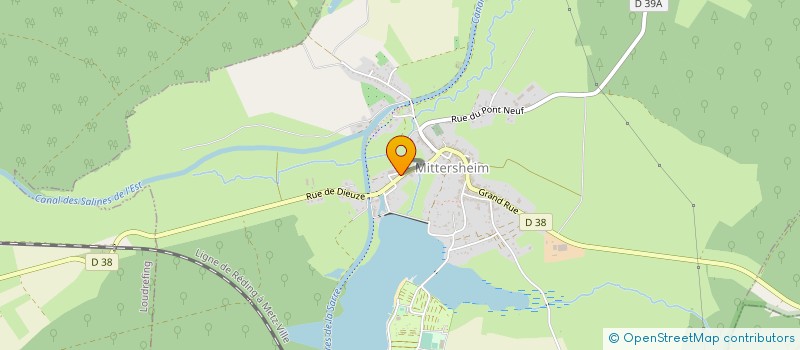 localisation de l'entreprise DISTRIMEUBLE SA à MITTERSHEIM