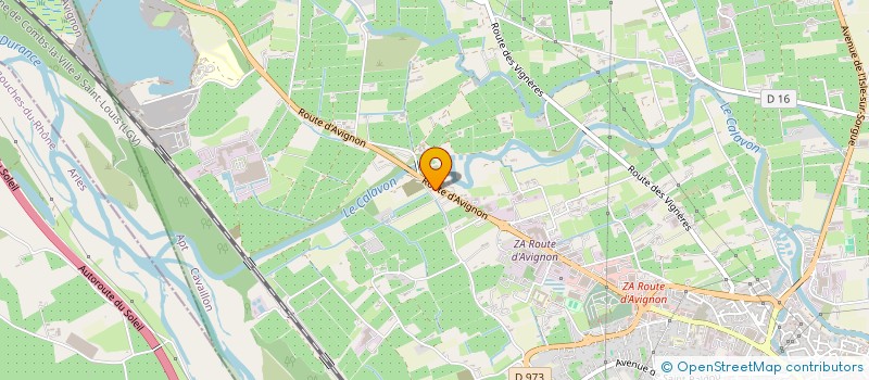 localisation de l'entreprise DISTRIMO  CAVAILLON