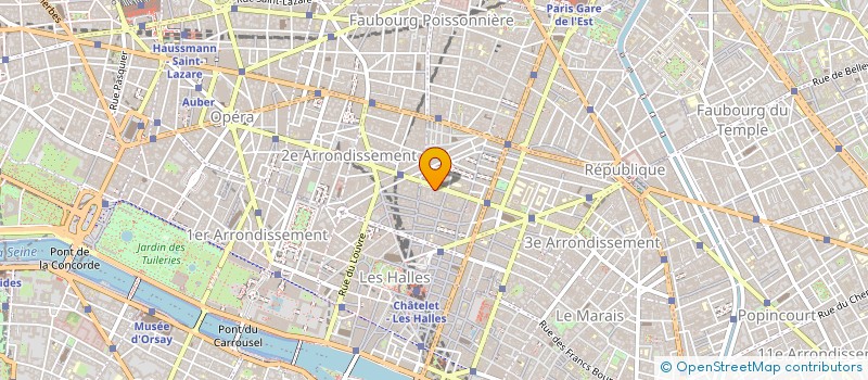 localisation de l'entreprise DISTRIMODE à PARIS