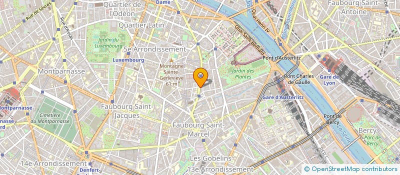 localisation de l'entreprise DISTRIMONGE à PARIS