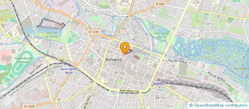 localisation de l'entreprise DISTRINORD à AMIENS