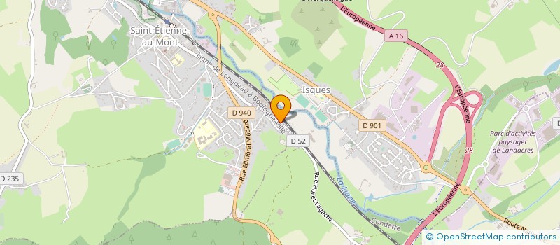 localisation de l'entreprise DISTRINORD à CONDETTE