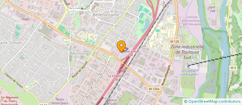 localisation de l'entreprise DISTRIONIK à TOULOUSE