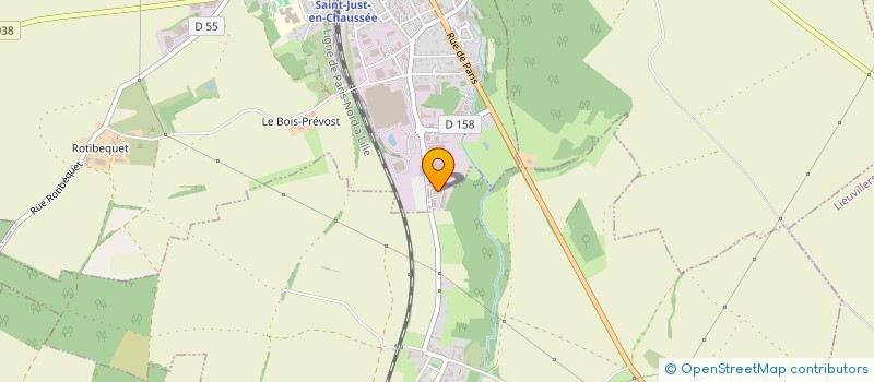localisation de l'entreprise DISTRIP à VALESCOURT