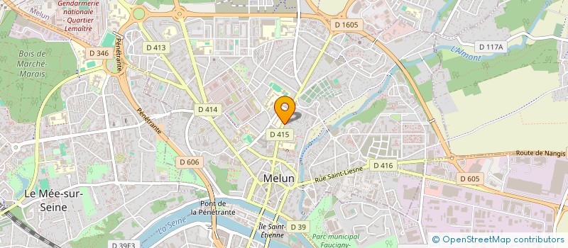 localisation de l'entreprise DISTRIPAK MANUFACTURE à MELUN