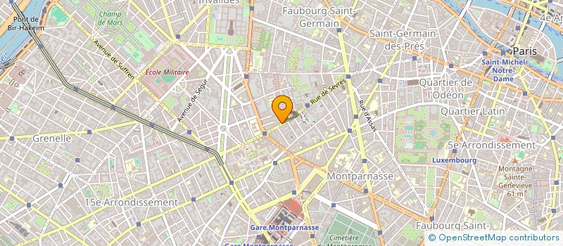 localisation de l'entreprise DISTRIPARFUMS à PARIS