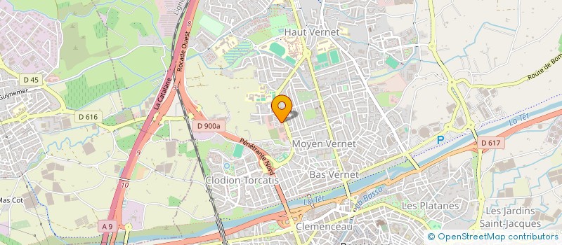 localisation de l'entreprise DISTRIPER à PERPIGNAN