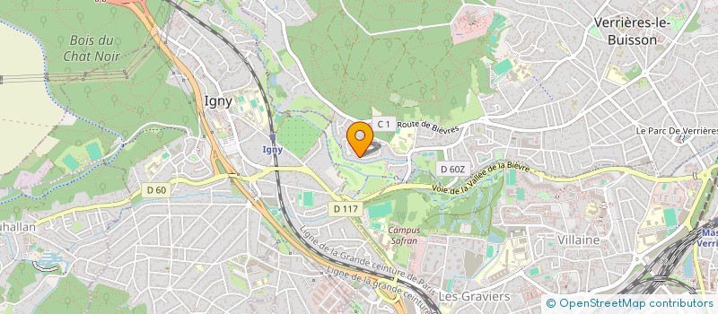 localisation de l'entreprise DISTRIPHIL  VERRIERES-LE-BUISSON