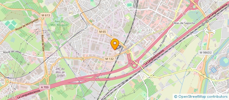 localisation de l'entreprise DISTRIPRO SPA à MONTPELLIER