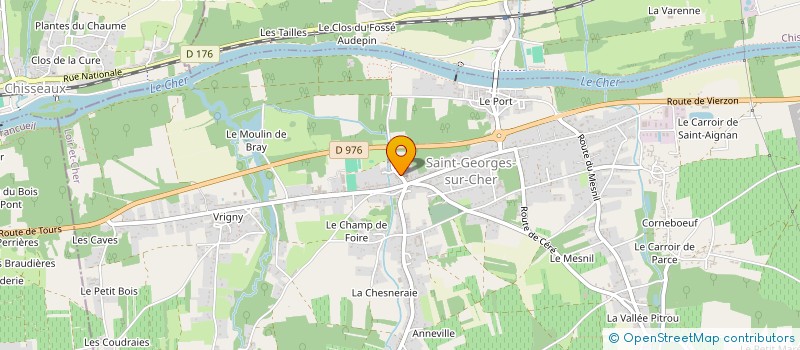 localisation de l'entreprise DISTRIPROREQ à SAINT-GEORGES-SUR-CHER
