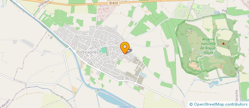 localisation de l'entreprise DISTRIPROXI  PORTIRAGNES