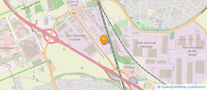 localisation de l'entreprise DISTRISAT à MOISSY-CRAMAYEL