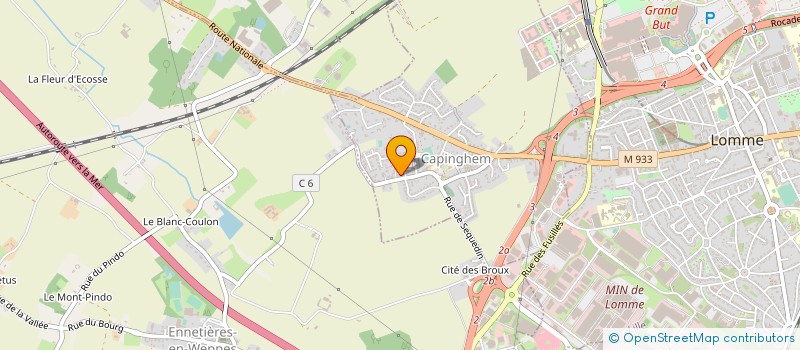 localisation de l'entreprise DISTRISAVEURS à LILLE