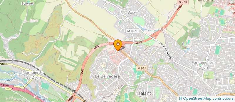 localisation de l'entreprise DISTRISER à TALANT
