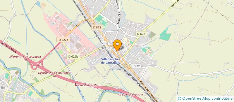 localisation de l'entreprise DISTRISHOP  VILLEFRANCHE-DE-LAURAGAIS