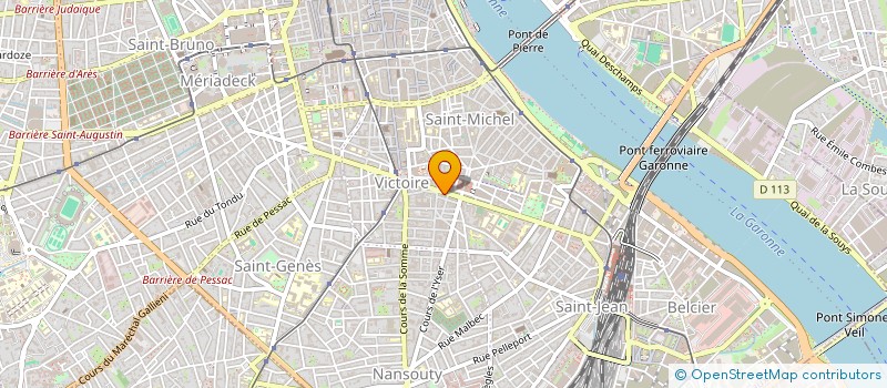 localisation de l'entreprise DISTRISISTERS à BORDEAUX