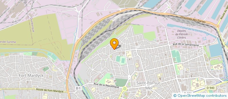 localisation de l'entreprise DISTRISOINS à DUNKERQUE