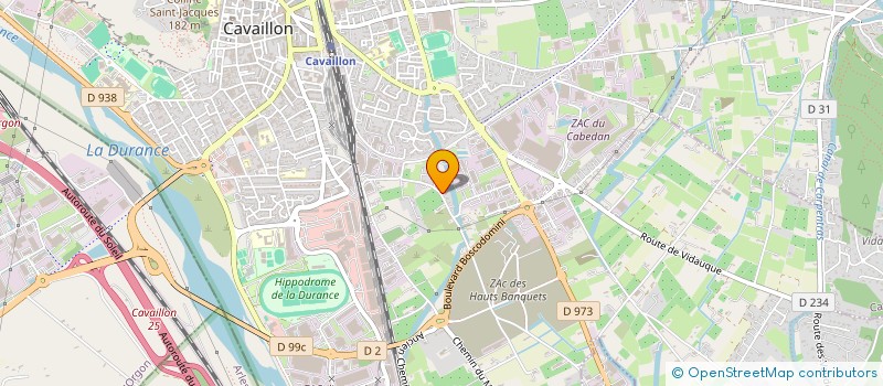 localisation de l'entreprise DISTRISUD à CAVAILLON
